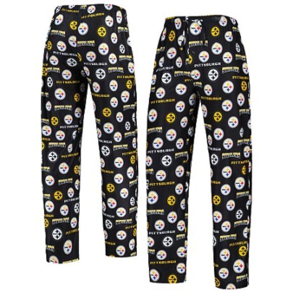 🆕🏈 PITTSBURGH STEELERS ALL OVER PRINT LOUNGING PANTS - MEN - Picture 3 of 3